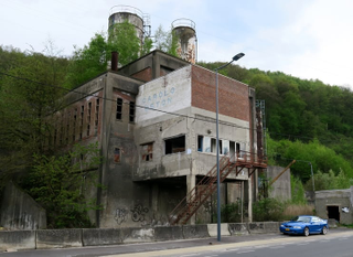 Abandoned cement factory